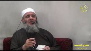 صورة ما حكم شرب الماء او القيام لشرب الماء اثناء صلاة الجمعة - الشيخ مشهور بن حسن آل سلمان