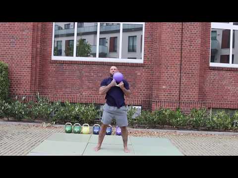 Athletiktraining im TH Eilbeck - Übungen mit der Kugelhantel