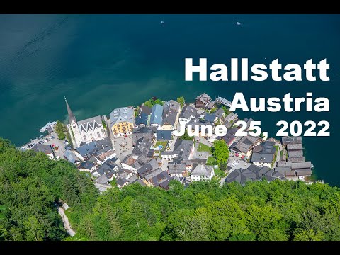 Hallstatt, Áustria, 25 de junho de 2022