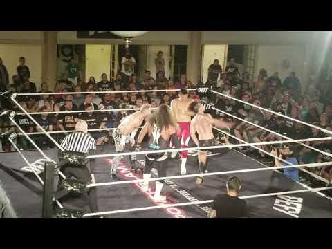 Cody Chhun vs Judas Icarus vs Matt Cross vs Guilmero Rosas - Defy 23.08.2019