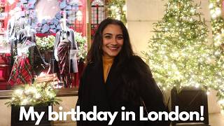 Celebrating the end of my 20s in London!