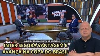 Inter perde, mas segura pressão e elimina o Corinthians na Arena