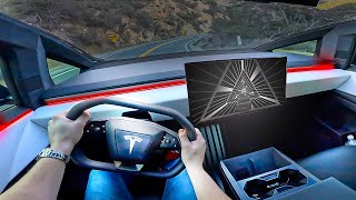 What It's Like To Drive A Tesla Cybertruck *CYBERBEAST* (POV)