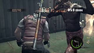 PS3 RE5 Merc Re SD solo Barry 1071k