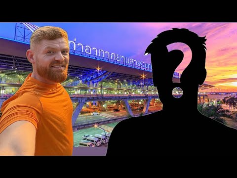 Guess who I bumped into in Chaing Mai Airport ✈️❓