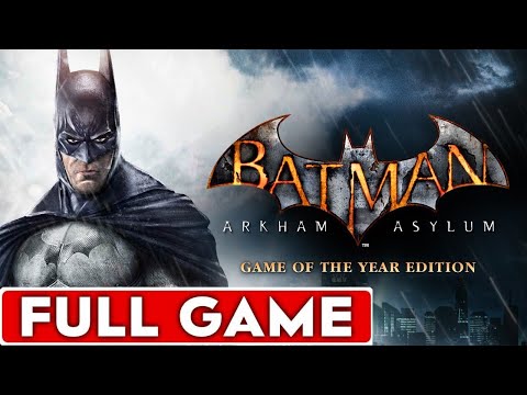 Batman Arkham Asylum Full Game Walkthrough Longplay