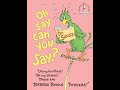 Oh Say Can You Say Dr Seuss