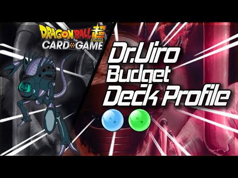 DBS TCG Deck Profile: Kaio-Aggro Dr. Uiro! / Test Aggro playset!