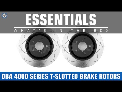 DBA 4000 Series T-Slot Front Brake Rotors - What's in the Box?