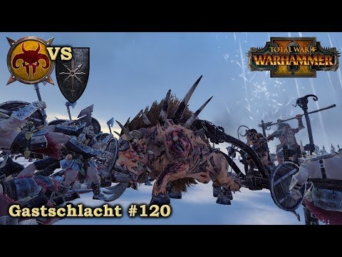 Im Hellebardensumpf - Gastschlacht #120 - Tiermenschen vs Chaos - Total War: Warhammer 2 deutsch