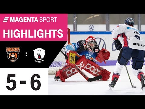 Grizzlys Wolfsburg - Eisbären Berlin | 27. Spieltag, 19/20 | MAGENTA SPORT