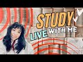 9-Hour Midnight Study With Me Live -No Ads @UBC Library | Pomodoro 90/10 | Real-Time Productivity