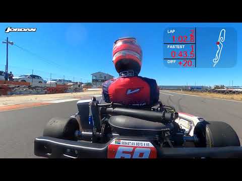 Cape Town Karting Heat 2 - Round 1 WPMC DD2 Rotax Max 2021 Regional