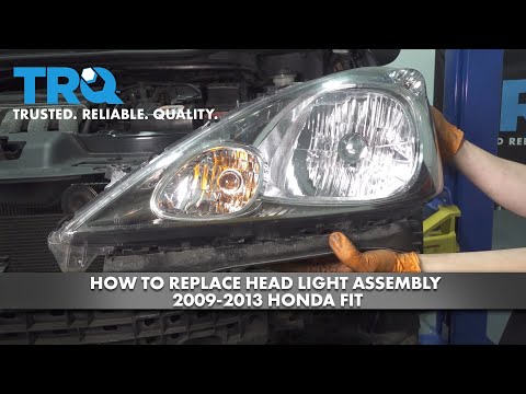 How to Replace Head Light Assembly 2009-2013 Honda Fit