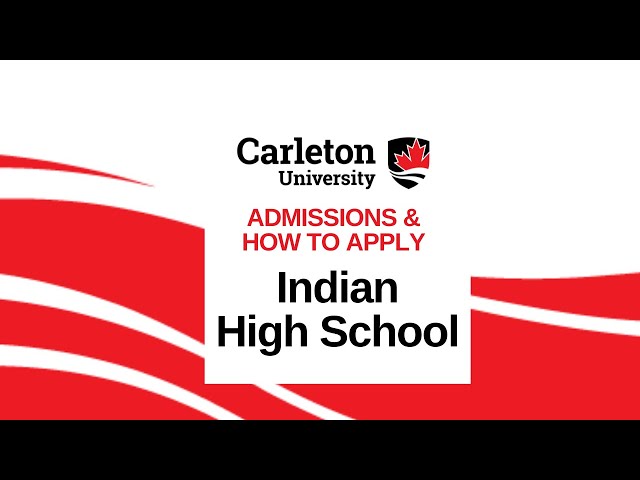 Watch Video: Admissions & How to Apply – Indian High School