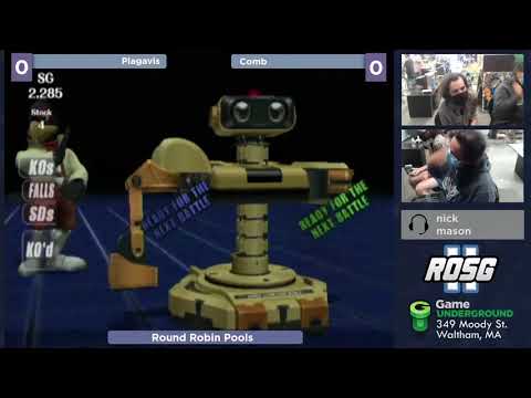 RoSG2 RR Pools - sfy | Plagavis (Falco, Bowser) vs XXX | Comb (ROB)