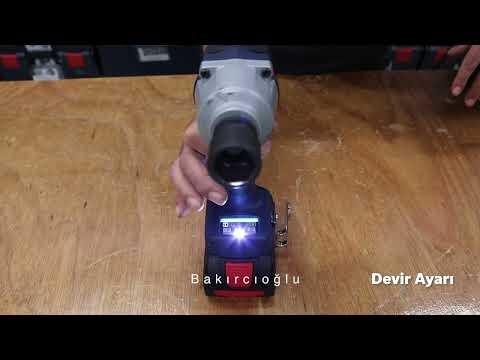 Kablosuz Etki Gücü: Bosch GDS 18V-450 PC Darbeli Somun Sıkma Makinesi