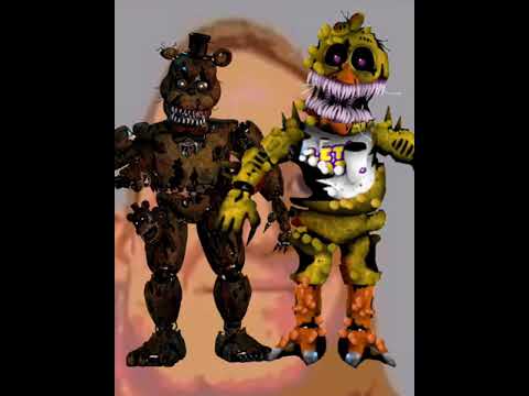 Nightmare Freddy vs Twisted animatronics