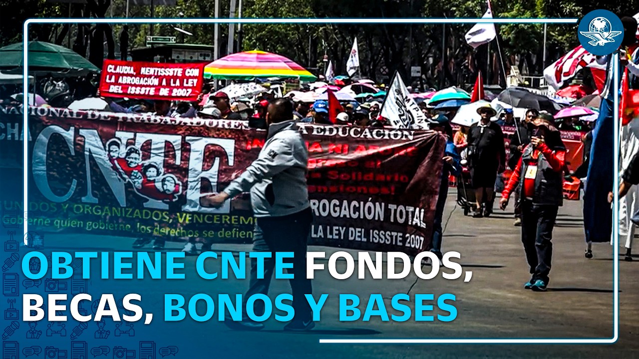 CNTE se lleva plazas, becas, crematorios... y  800 mdp #EnPortada