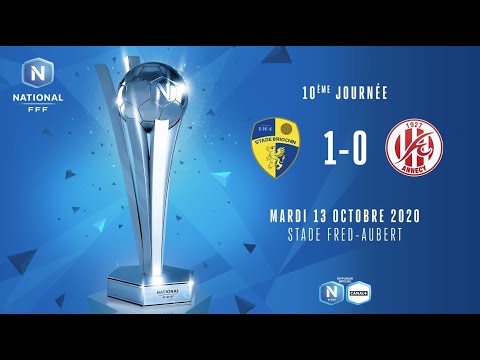 J10 | STADE BRIOCHIN - FC ANNECY (1-0)