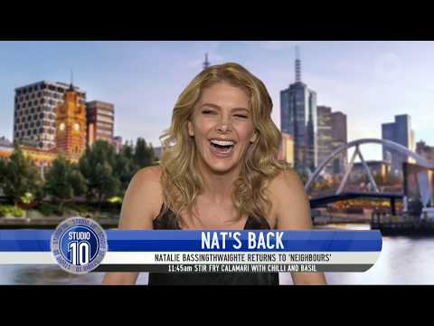 Natalie Bassingthwaighte Talks Izzy's Return To 'Neighbours' | Studio 10
