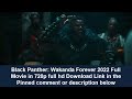 Black Panther Wakanda Forever 2022 Full Movie Download Direct Link