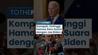 Momen Langka Petinggi Hamas & Biden Kompak dalam Pidato Idul Adha, Setujui AS soal Gencatan Senjata