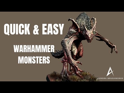 Easy Warhammer Monster Painting - How to Paint: Cursed City Vargskyr
