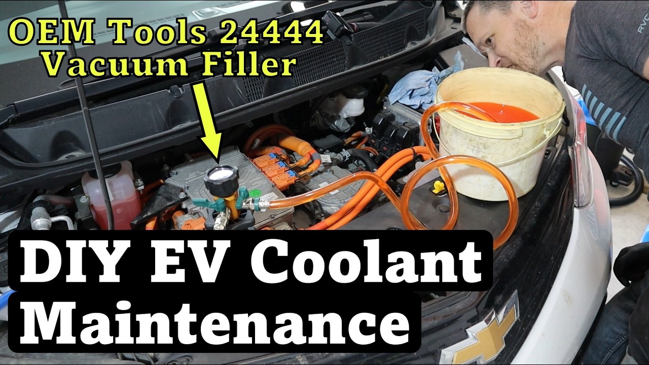 Change Your EV's Coolant! (EV Maintenance) | Chevy Bolt EV
