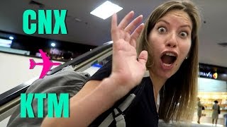 Thailand to Nepal with Thai Airways travel vlog (Chiang Mai to Bangkok to Kathmandu)