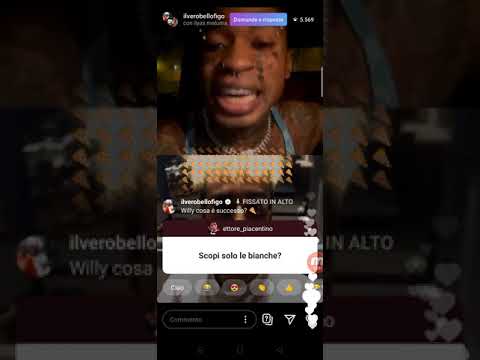 pagliacciata epica in diretta Instagram tra bello figo e ilyas maluma!😂