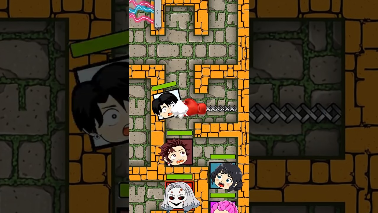 🤔👀💀 Rescue from the Maze part 29 | K-Pop Demon Hunters #shorts