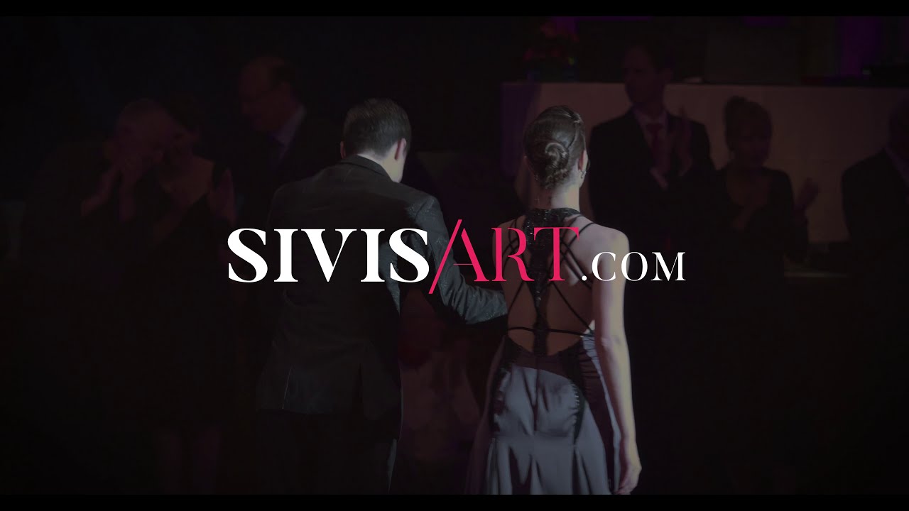 Augustina Piaggio & Facundo Pinero 2/4 Tango exhibition by Sivis’Art