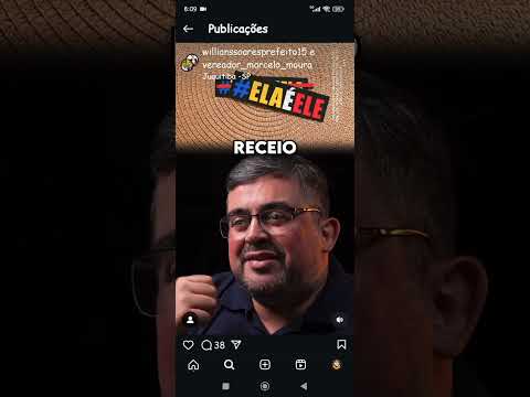 PRÉ CANDIDATO A PREFEITO WILLIAM DIZ ; QUE AS PESSOAS TEM MEDO.