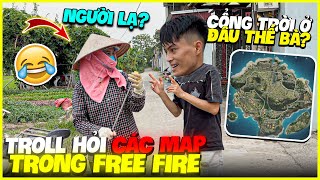 Hoàng MoBi | Troll Hỏi Người Lạ Các Map Trong Free Fire Và Cái Kết !!!
