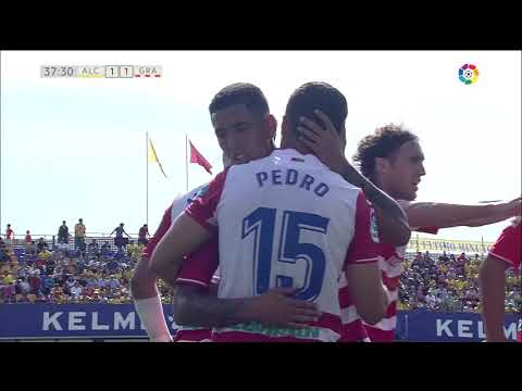 Golazo de Pedro (1-1) en el AD Alcorcón vs Granada CF