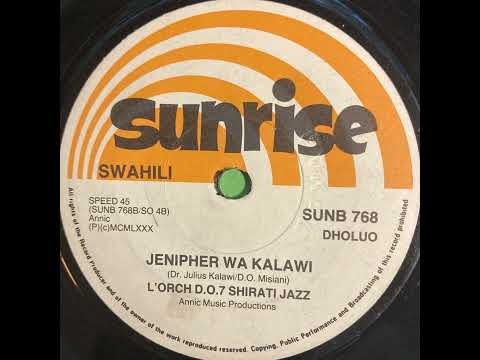 Jenipher Wa Kalawi - L'Orch D.O.7 Shirati Jazz
