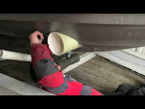 Installing bow thruster