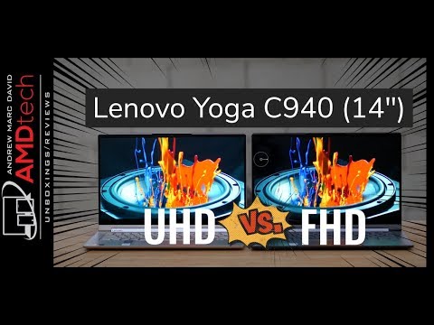 External Review Video W5UAtcXh-W0 for Lenovo Yoga C940 14" 2-in-1 Laptop (C940-14IIL) 2019