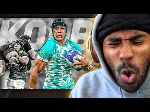 First Time Watching Rugby's Greatest Freak Athlete - Cheslin Kolbe