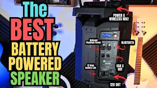 Video thumbnail for Electro Voice EVERSE 8 - The BEST Battery-Powered PA Speaker! by Scott Uhl