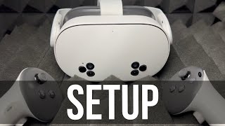 Meta Quest 3S VR Headset Setup Manual Guide