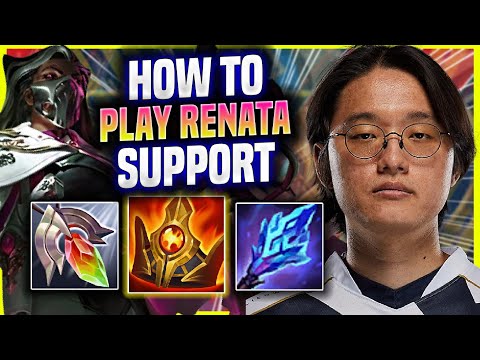 LEARN HOW TO PLAY RENATA SUPPORT LIKE A PRO! - TL Corejj Plays Renata Support vs Senna! |