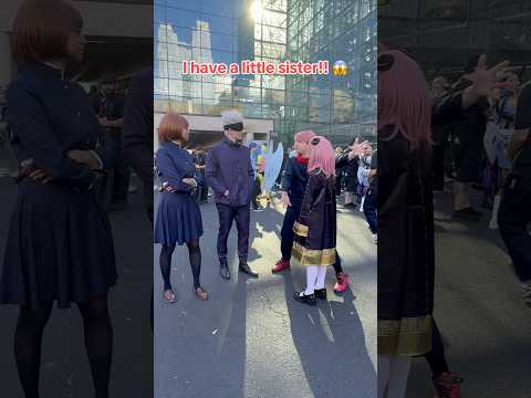 Anya BREAKS Gojo’s Infinity!! 😱 #jujutsukaisen #gojosotaru #anyaforger #spyxfamily #anime