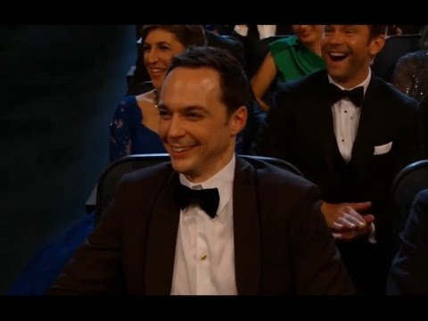 Emmys 2014 monologue introduction "Sheldon takes 1m per episode"
