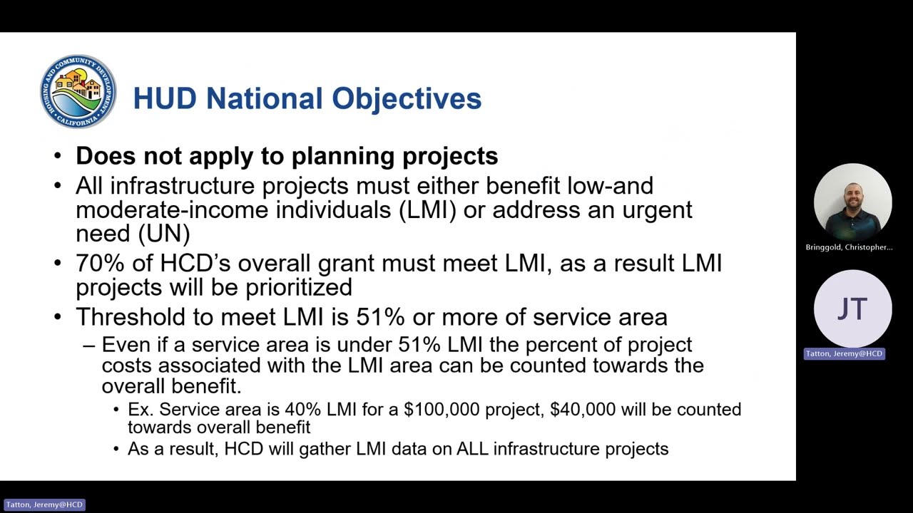'23 Mitigation Resilient Infrastructure, '23 & '24 CDBG DR (DR INF) & (MIT RIPP) Program Webinar