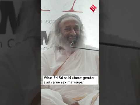What Sri Sri Ravi Shankar Said On Gender & Same-Sex Marriages