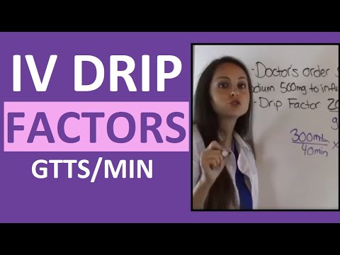 Dosierungsberechnungen für Krankenpflegeschüler anhand von IV-Tropfratenfaktoren leicht gemacht (...