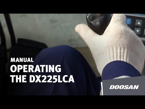 How to operate dx225lca