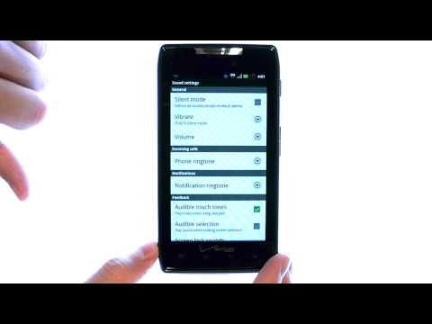 How Do I Turn On Vibrate Mode On My Motorola  Droid RAZR or RAZR Maxx?